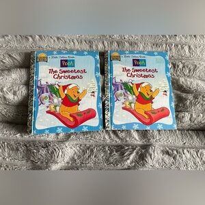 💙 Disney’s Pooh The Sweetest Christmas A Little Golden Book